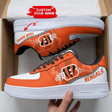 Cincinnati Bengals NFL Air Low-Top Sneakers Shoes For Men And Women