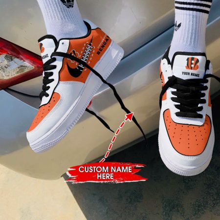 Cincinnati Bengals NFL Air Low-Top Sneakers Shoes For Men And Women