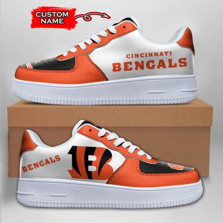Cincinnati Bengals NFL Air Low-Top Sneakers Shoes For Men And Women