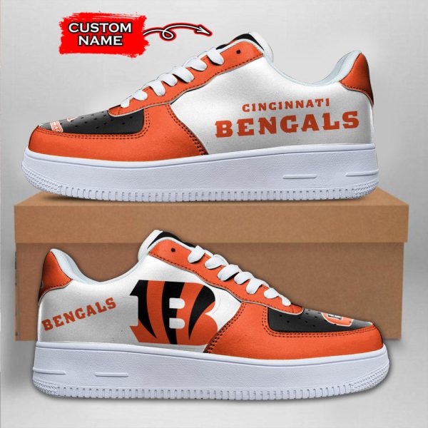 Cincinnati Bengals NFL Air Low-Top Sneakers Shoes For Men And Women