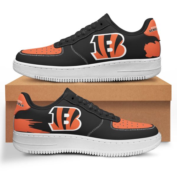 Cincinnati Bengals NFL Air Low-Top Sneakers Shoes For Men And Women