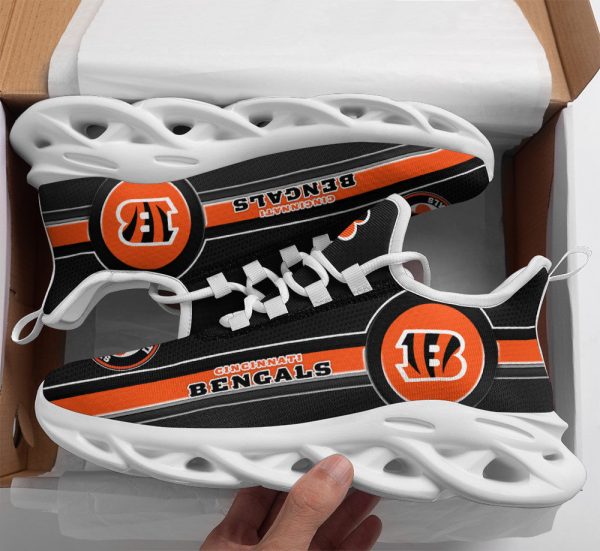 Cincinnati Bengals NFL Max Soul Shoes Sneakers For Men And Women