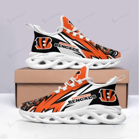 Cincinnati Bengals NFL Max Soul Shoes Sneakers For Men And Women