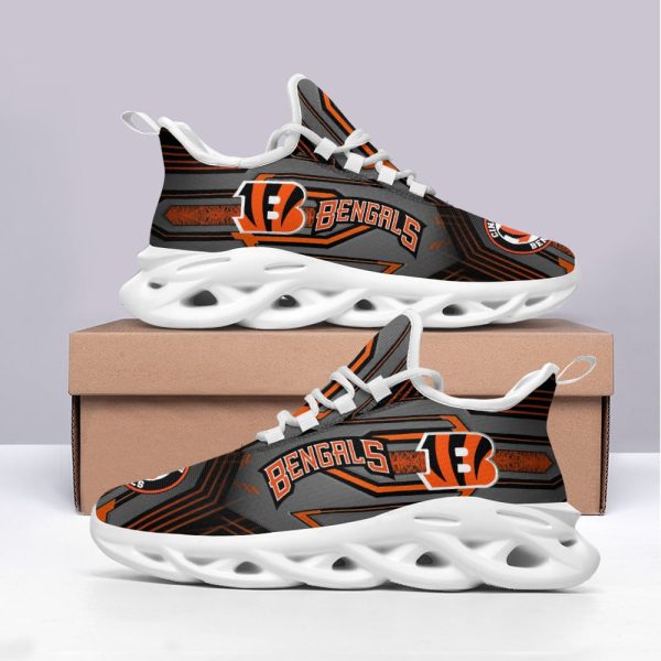 Cincinnati Bengals NFL Max Soul Shoes Sneakers For Men And Women