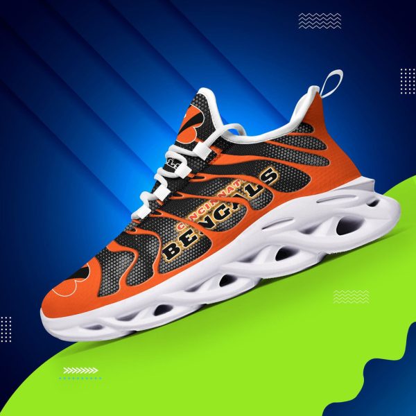 Cincinnati Bengals NFL Max Soul Shoes Sneakers For Men And Women