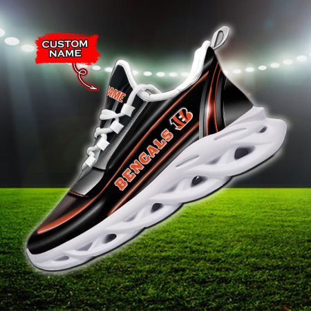 Cincinnati Bengals NFL Max Soul Shoes Sneakers For Men And Women