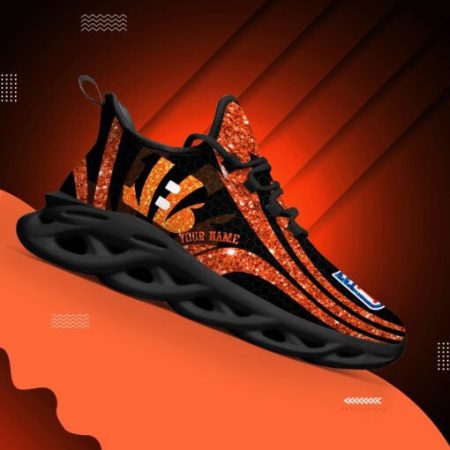 Cincinnati Bengals NFL Max Soul Shoes Sneakers For Men And Women