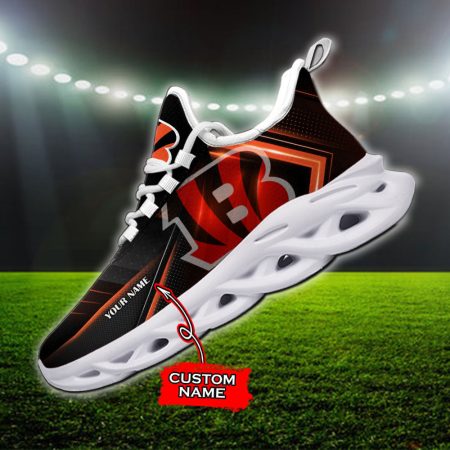 Cincinnati Bengals NFL Max Soul Shoes Sneakers For Men And Women