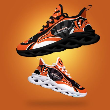 Cincinnati Bengals NFL Max Soul Shoes Sneakers For Men And Women