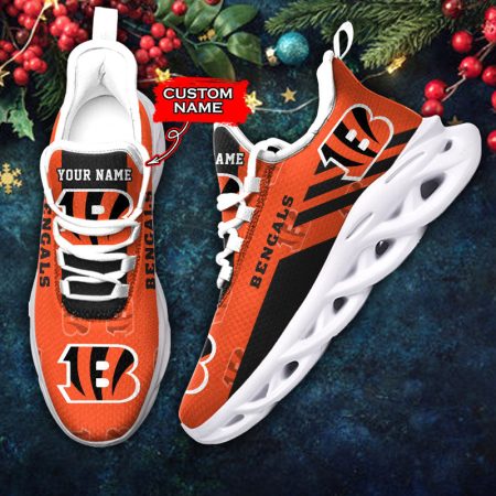 Cincinnati Bengals NFL Max Soul Shoes Sneakers For Men And Women