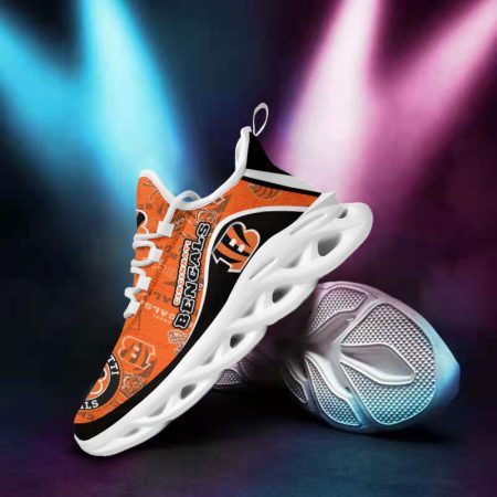 Cincinnati Bengals NFL Max Soul Shoes Sneakers For Men And Women