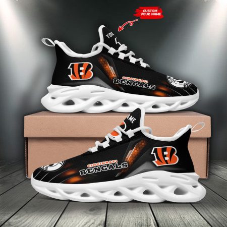 Cincinnati Bengals NFL Max Soul Shoes Sneakers For Men And Women