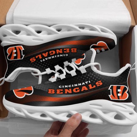 Cincinnati Bengals NFL Max Soul Shoes Sneakers For Men And Women