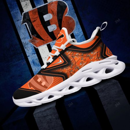 Cincinnati Bengals NFL Max Soul Shoes Sneakers For Men And Women