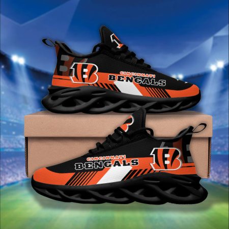 Cincinnati Bengals NFL Max Soul Shoes Sneakers For Men And Women