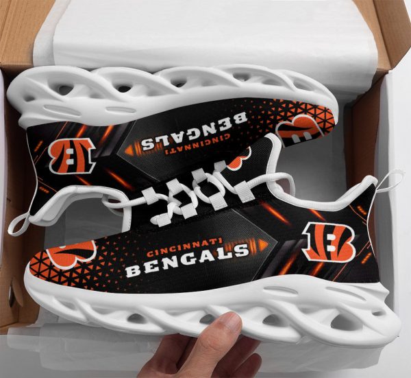 Cincinnati Bengals NFL Max Soul Shoes Sneakers For Men And Women