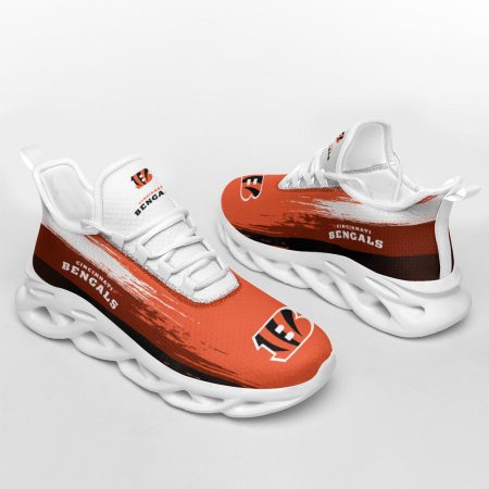 Cincinnati Bengals NFL Max Soul Shoes Sneakers For Men And Women