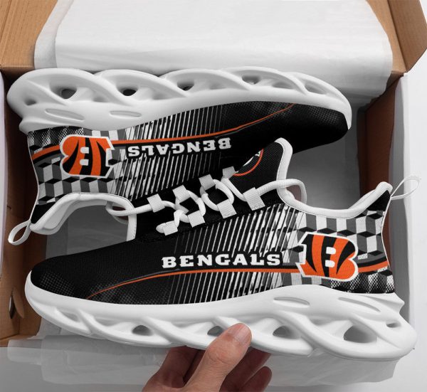 Cincinnati Bengals NFL Max Soul Shoes Sneakers For Men And Women