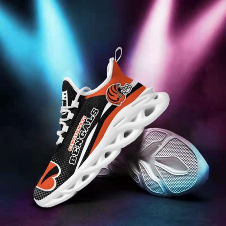 Cincinnati Bengals NFL Max Soul Shoes Sneakers For Men And Women