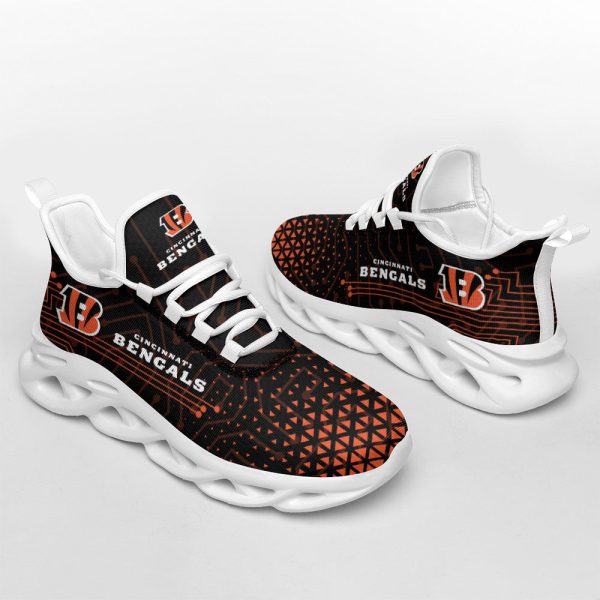 Cincinnati Bengals NFL Max Soul Shoes Sneakers For Men And Women