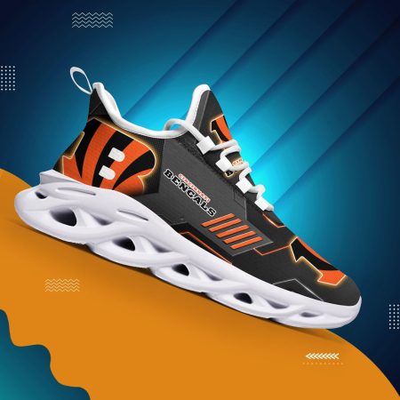Cincinnati Bengals NFL Max Soul Shoes Sneakers For Men And Women
