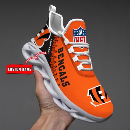 Cincinnati Bengals NFL Max Soul Shoes Sneakers For Men And Women