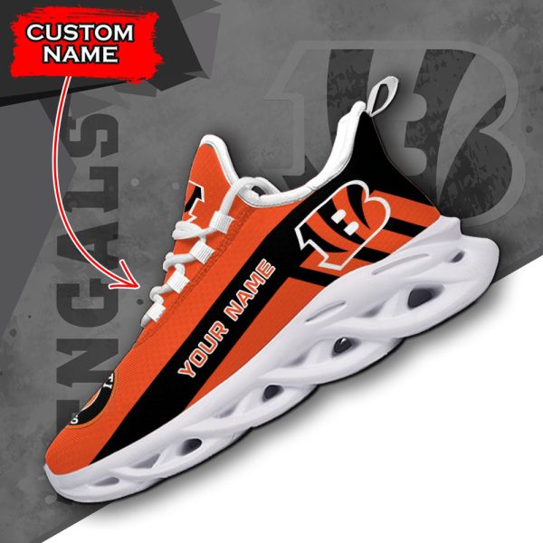 Cincinnati Bengals NFL Max Soul Shoes Sneakers For Men And Women