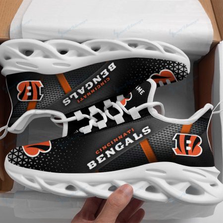Cincinnati Bengals NFL Max Soul Shoes Sneakers For Men And Women