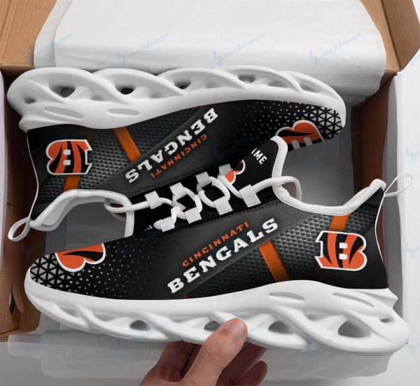 Cincinnati Bengals NFL Max Soul Shoes Sneakers For Men And Women