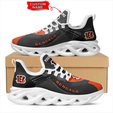 Cincinnati Bengals NFL Max Soul Shoes Sneakers For Men And Women