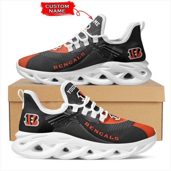 Cincinnati Bengals NFL Max Soul Shoes Sneakers For Men And Women