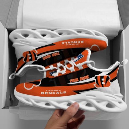 Cincinnati Bengals NFL Max Soul Shoes Sneakers For Men And Women