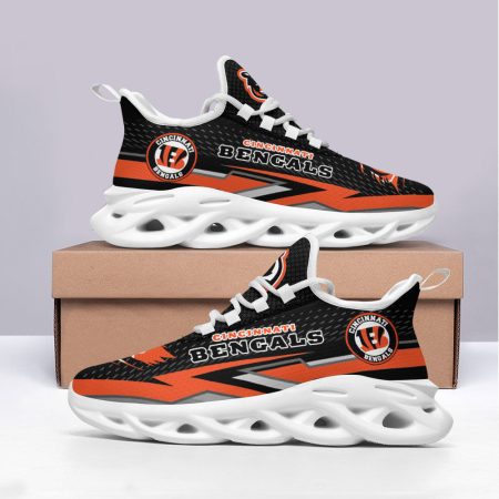 Cincinnati Bengals NFL Max Soul Shoes Sneakers For Men And Women