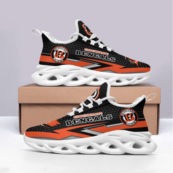 Cincinnati Bengals NFL Max Soul Shoes Sneakers For Men And Women