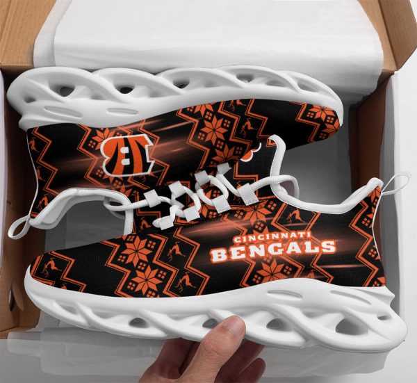 Cincinnati Bengals NFL Max Soul Shoes Sneakers For Men And Women