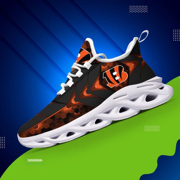 Cincinnati Bengals NFL Max Soul Shoes Sneakers For Men And Women
