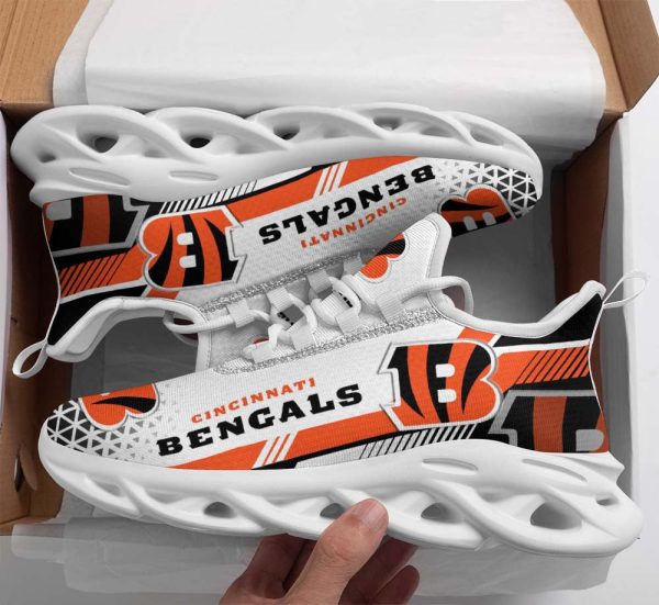 Cincinnati Bengals NFL Max Soul Shoes Sneakers For Men And Women