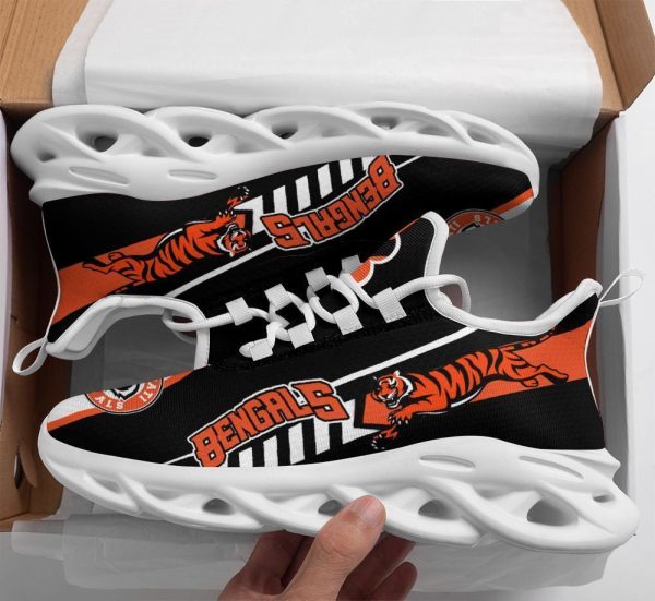 Cincinnati Bengals NFL Max Soul Shoes Sneakers For Men And Women