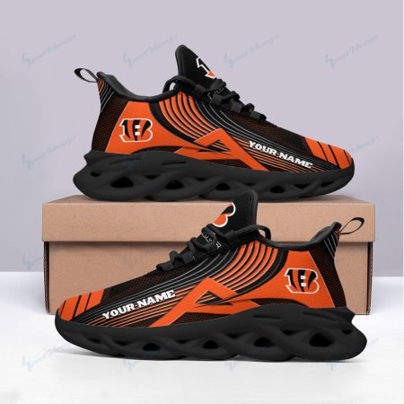 Cincinnati Bengals NFL Max Soul Shoes Sneakers For Men And Women
