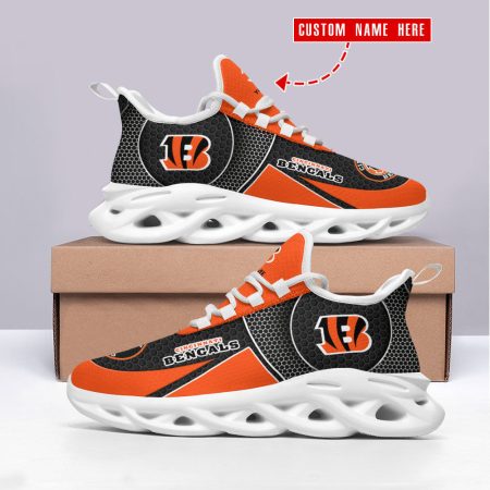Cincinnati Bengals NFL Max Soul Shoes Sneakers For Men And Women