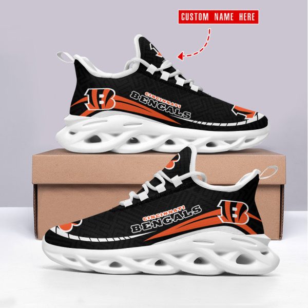 Cincinnati Bengals NFL Max Soul Shoes Sneakers For Men And Women