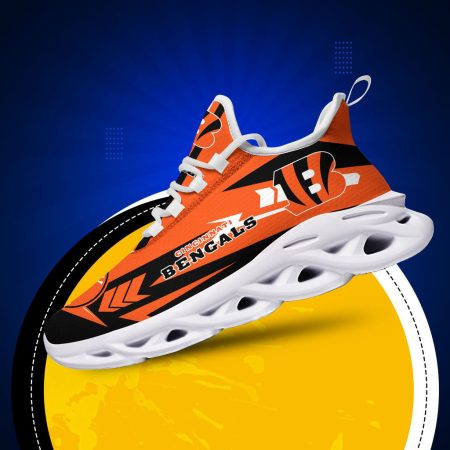 Cincinnati Bengals NFL Max Soul Shoes Sneakers For Men And Women