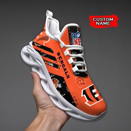 Cincinnati Bengals NFL Max Soul Shoes Sneakers For Men And Women