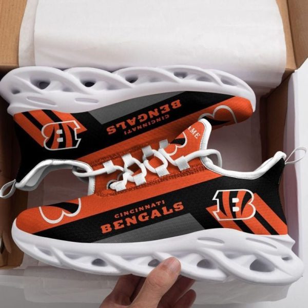 Cincinnati Bengals NFL Max Soul Shoes Sneakers For Men And Women