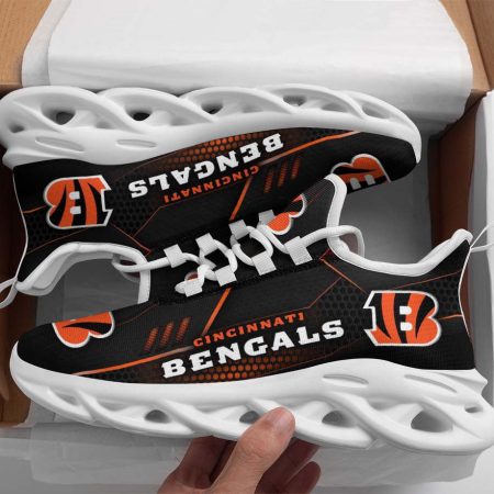 Cincinnati Bengals NFL Max Soul Shoes Sneakers For Men And Women