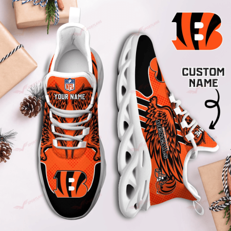 Cincinnati Bengals NFL Max Soul Shoes Sneakers For Men And Women