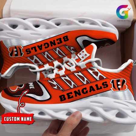 Cincinnati Bengals NFL Max Soul Shoes Sneakers For Men And Women