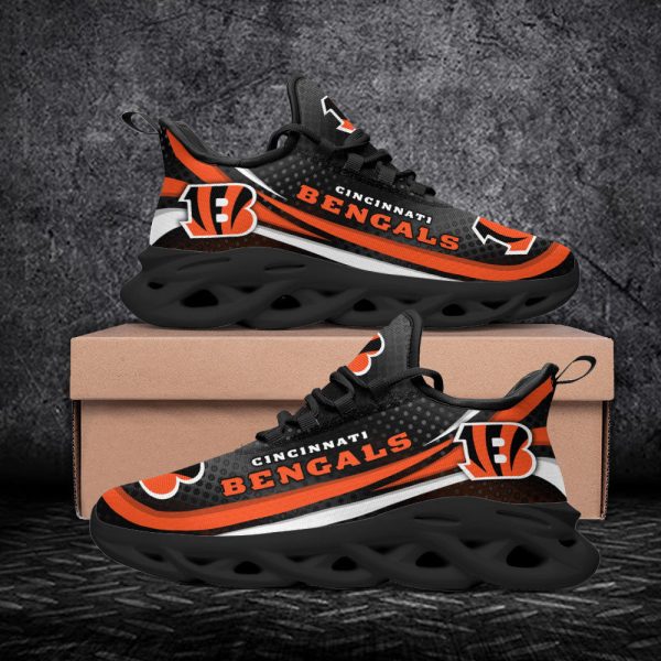 Cincinnati Bengals NFL Max Soul Shoes Sneakers For Men And Women