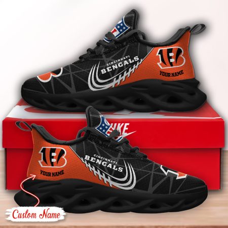 Cincinnati Bengals NFL Max Soul Shoes Sneakers For Men And Women