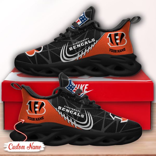 Cincinnati Bengals NFL Max Soul Shoes Sneakers For Men And Women